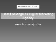 Best Los Angeles Digital Marketing Agency