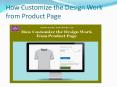 How Customize the Design Work from Product Page PowerPoint PPT Presentation