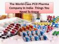 Role of PCD Pharma in the medical industry for the benefit PowerPoint PPT Presentation