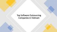 Top Software Outsourcing Companies in Vietnam