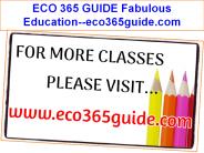 ECO 365 GUIDE Fabulous Education--eco365guide.com