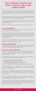 Post pandemic world and what it means for a safe cyber future! PowerPoint PPT Presentation