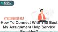 How to connect with the best my assignment help service provider? PowerPoint PPT Presentation