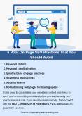 6 Poor On-Page SEO Practices That You Should Avoid PowerPoint PPT Presentation