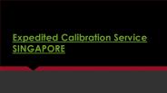 Calibration Services Singapore