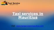 Mauritius Airport Transfer