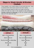 Steps to Wash Acrylic & Woolen Clothes PowerPoint PPT Presentation