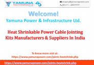Power Cable Jointing Kits Manufacturers
