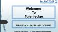 Strategy and Leadership Online Course PowerPoint PPT Presentation