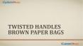 Get 40% Discount On Custom Brown Paper Bags With Handles