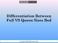 Differentiation Between Full VS Queen Sizes Bed PowerPoint PPT Presentation