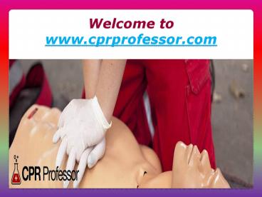 CPR Certification Online-When Should You Perform CPR on an Infant