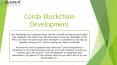 Corda Blockchain Development Services PowerPoint PPT Presentation