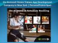 On-Demand Fitness Trainer App Development Company in New York PowerPoint PPT Presentation