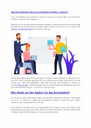 App Development, Start-up Consultant in Atlanta - AppZoro