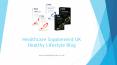 Healthcare Supplement UK | Healthy Lifestyle Blog - kwaiheartcare.co.uk PowerPoint PPT Presentation