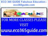 ECO 365 GUIDE Fabulous Education--eco365guide.com
