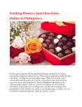 Sending Flowers And Chocolates Online in Philippines PowerPoint PPT Presentation