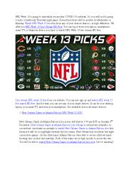 Watch NFL Week 13 Live Stream HD Free