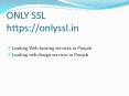 OnlySSL Web hosting services PowerPoint PPT Presentation
