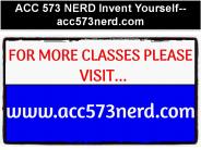 ACC 573 NERD Invent Yourself--acc573nerd.com