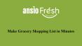 Buy Groceries online in Chennai