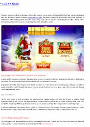Jingle bells online slot game