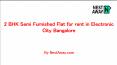 2 BHK Semi Furnished Flat for rent in Electronic City Bangalore (1) PowerPoint PPT Presentation