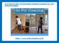 Is it Wise to Hire a Cleaning Company for your Home in London PowerPoint PPT Presentation