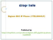 Digium D65 IP Phone (1TELD065LF)