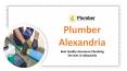 Best Quality Assurance Plumbing Services In Alexandria PowerPoint PPT Presentation