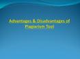 Advantages and Disadvantages - Plagiarism PowerPoint PPT Presentation