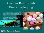 Custom Bath Bomb Boxes