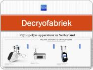 Cryolipolyse Apparaat Inruilen | De Cryo Fabriek
