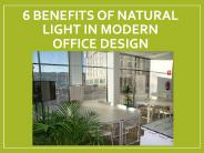 6 Benefits of Natural Light In Modern Office Design