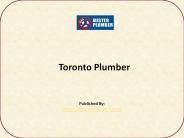 Toronto plumber