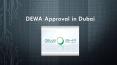 DEWA Approval in Dubai PowerPoint PPT Presentation