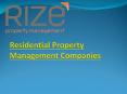 Residential Property Management Companies PowerPoint PPT Presentation