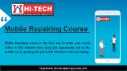 Best Institute for Mobile Repairing Course in Delhi