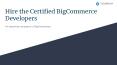 Hire Bigcommerce Expert Developer
