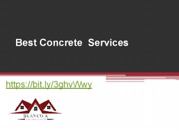 Residential Concrete Company Springfield VA