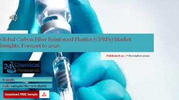Global Carbon Fiber Reinforced Plastics (CFRPs) Market Insights, Forecast to 2026
