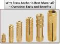 A list of various types of the Brass anchor are mention PowerPoint PPT Presentation