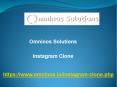 Omninos Solutions- Instagram Clone PowerPoint PPT Presentation