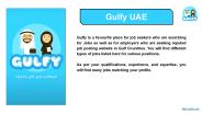 Gulfy UAE - Jobs in UAE