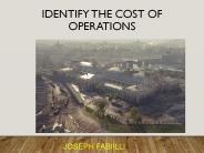Joseph Fabiilli | Identify the cost of operations