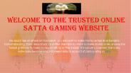 Full Knowledge About Sattaking Gambling Website