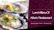 Check Out The Best Italian Restaurants Westchester NY Menu!