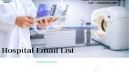 Hospital Email List | Hospitals Mailing Database | USA