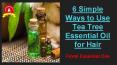 6 Simple Ways to Use Tea Tree Essential Oil for Hair PowerPoint PPT Presentation